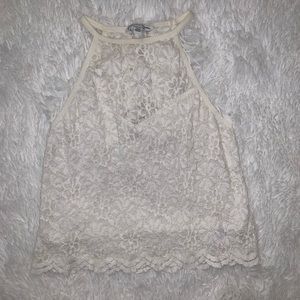 White Lace tank top